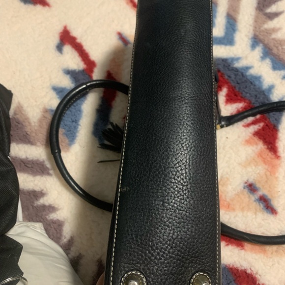 Black Coach Hampton Satchel Leather bag - Picture 5 of 5